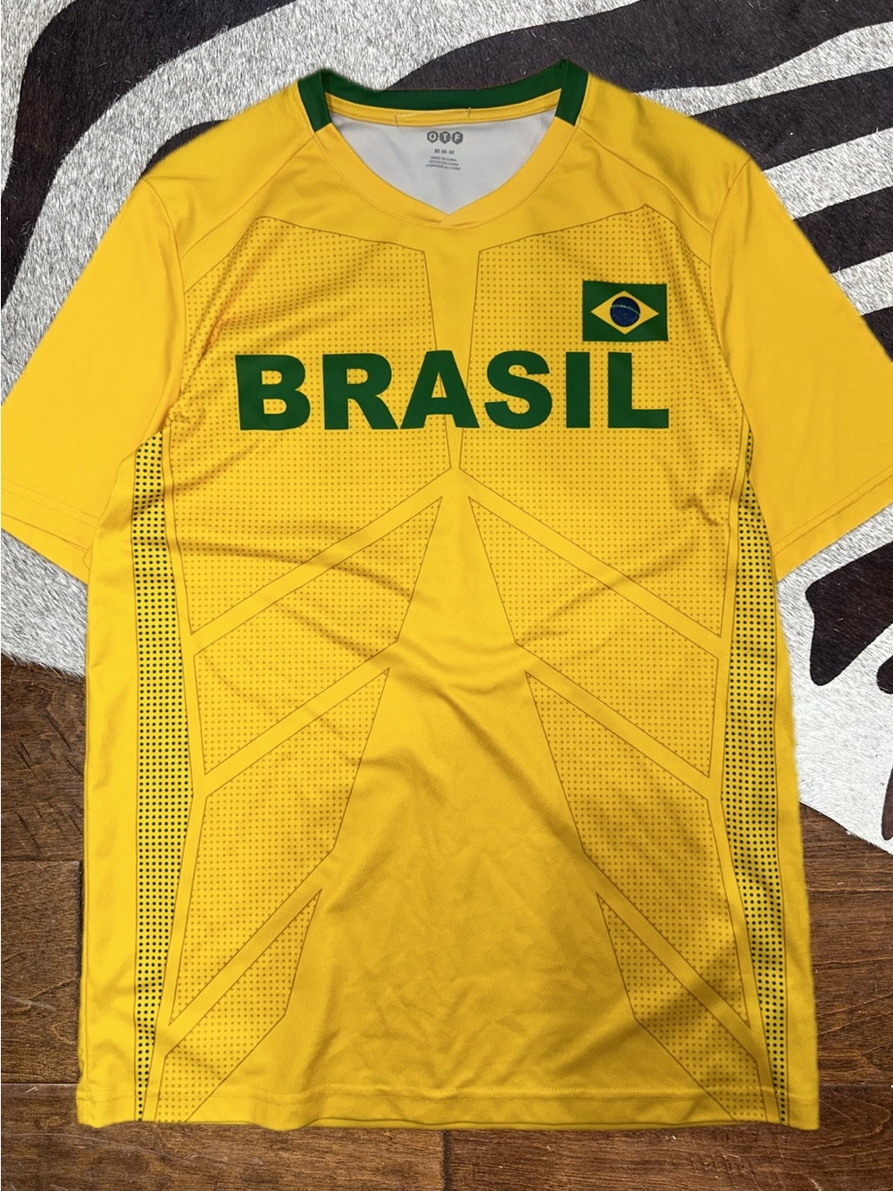 Retro Brazil Pele OTF Football Jersey